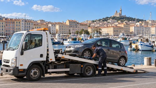 Dépannages express à Marseille : engagez une dépanneuse fiable